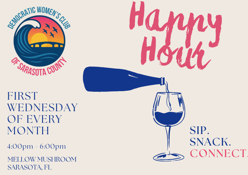 Democratic Women's Club HAPPY HOUR - You're invited!