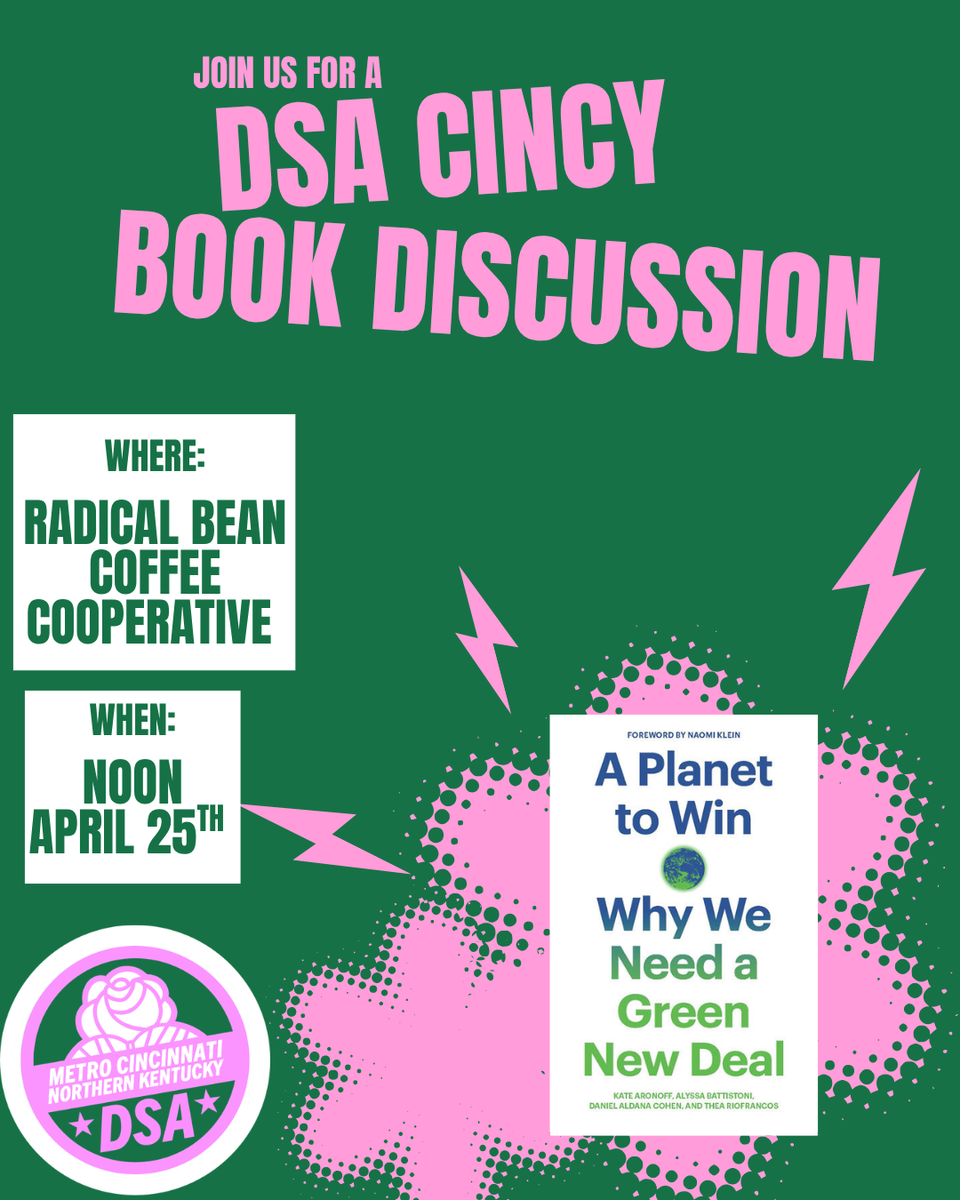 "A Planet to Win: Why We Need a Green New Deal" Book Discussion