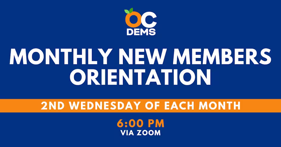 Orange County Democratic Party - New Members Orientation