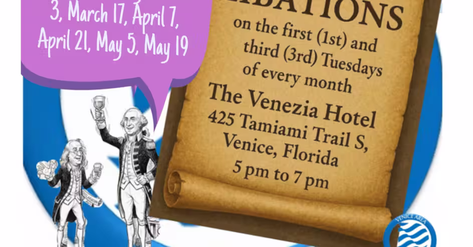 VENICE AREA DEMOCRATIC CLUB - TUESDAY LIBERAL LIBATIONS