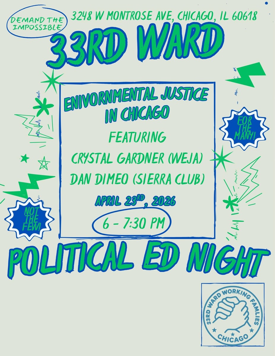 33rd ward's political education series