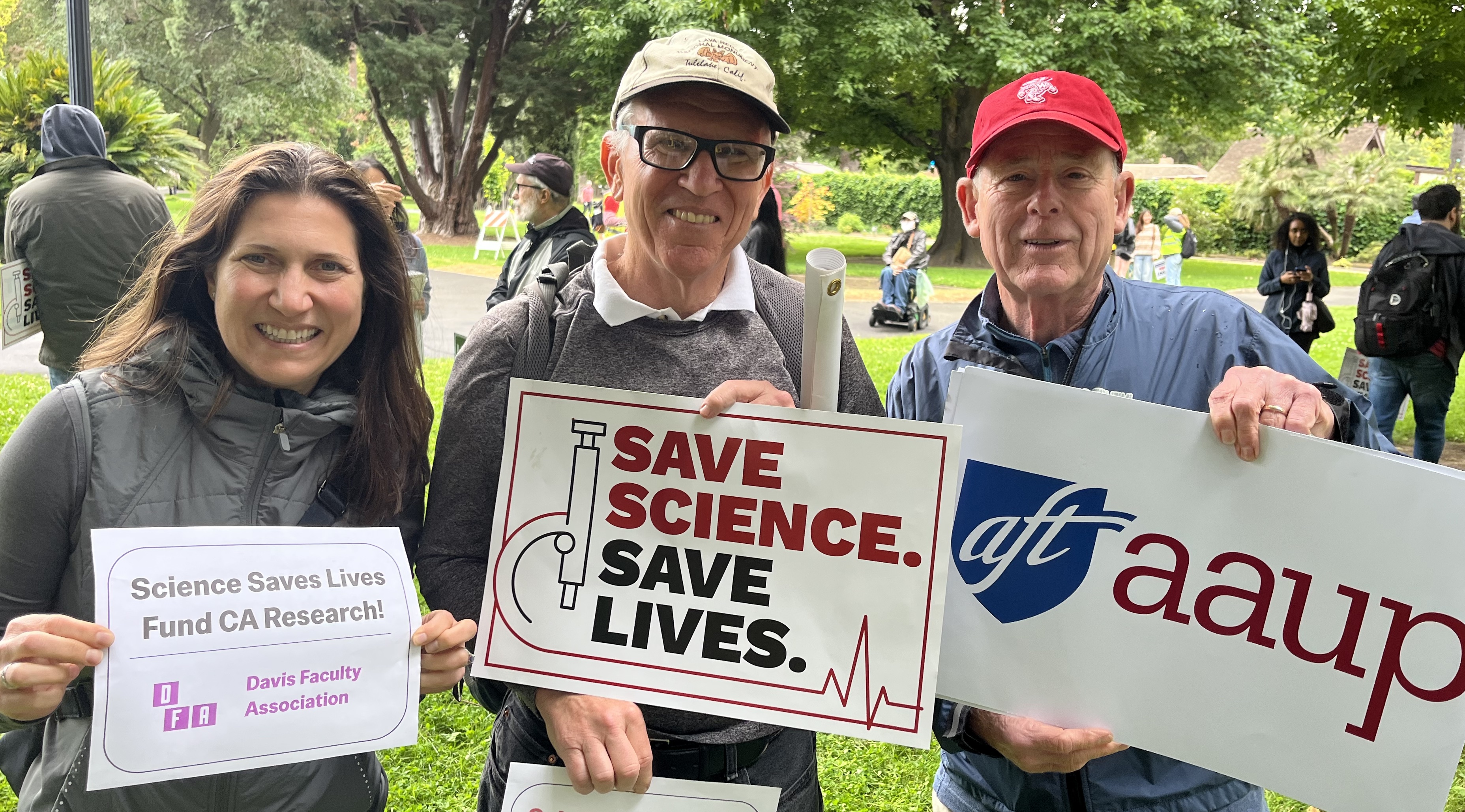 Davis Faculty Association members