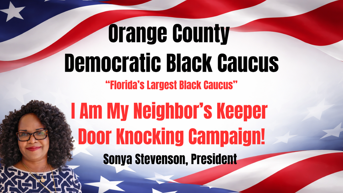 OCD Black Caucus Door Knocking Campaign