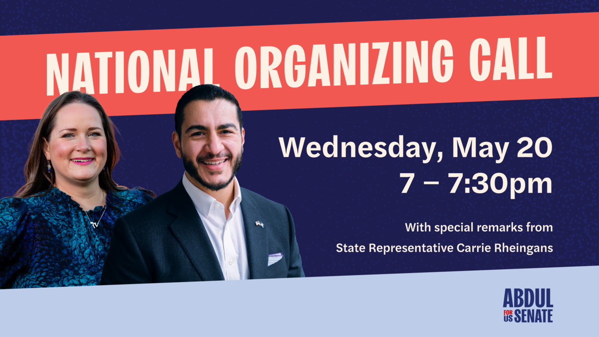Statewide Organizing Call