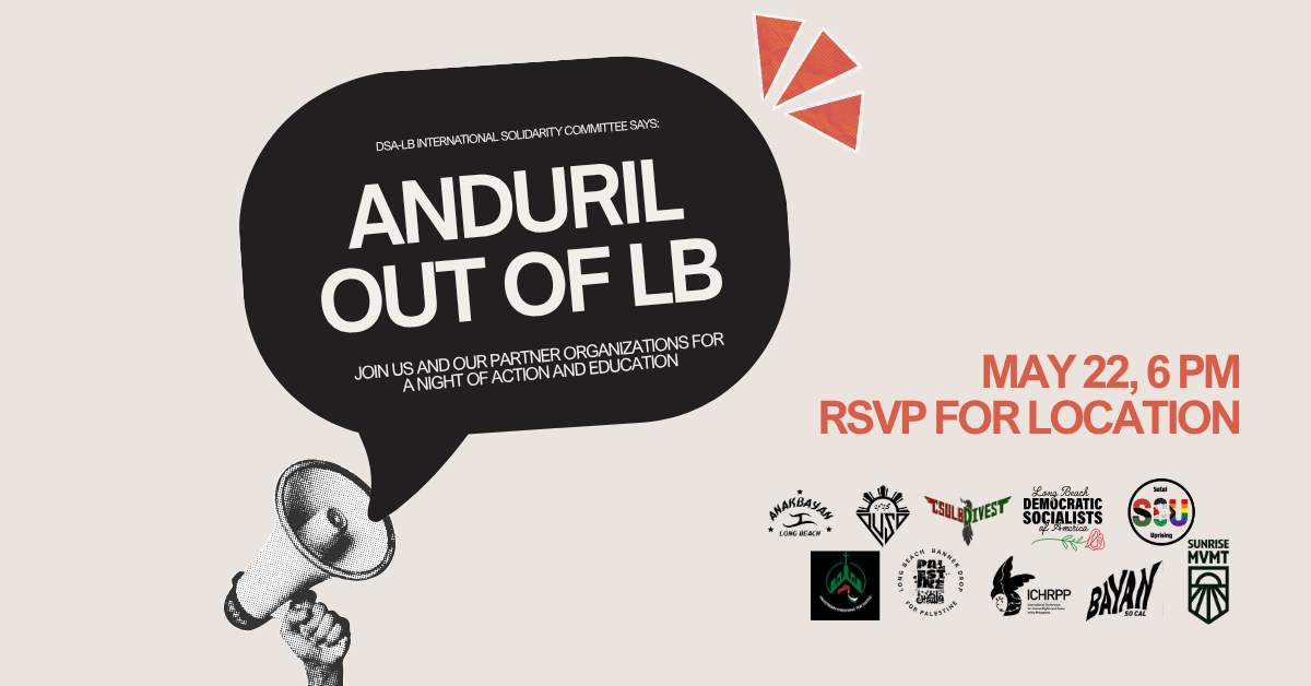 Anduril Out of Long Beach