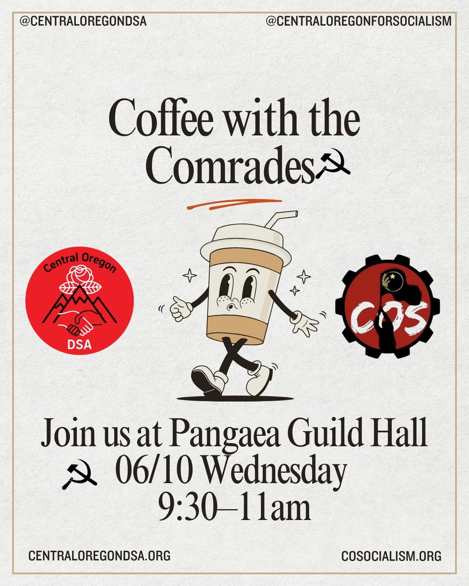 Coffee with Comrades June