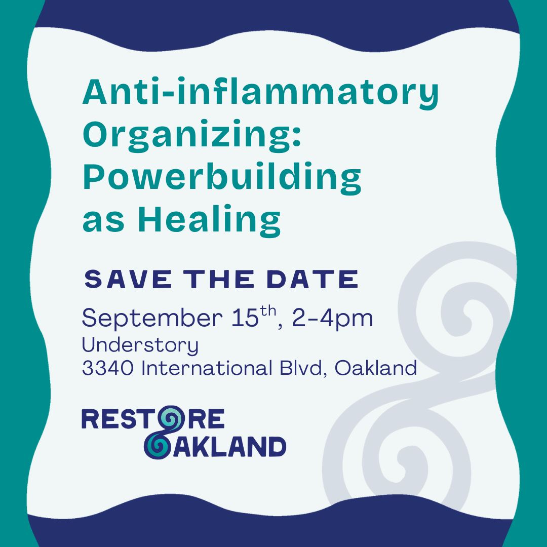 Anti-Inflammatory Organizing, Powerbuilding as Healing