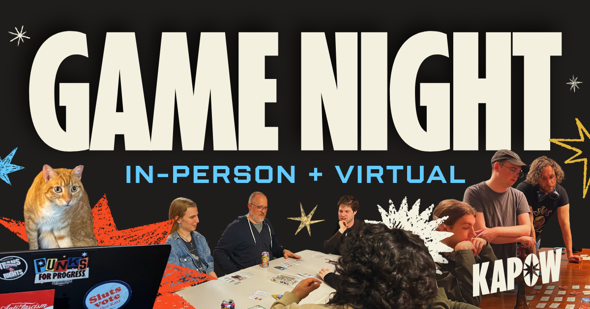 [TEMPLATE] Virtual & In-Person Game Night!