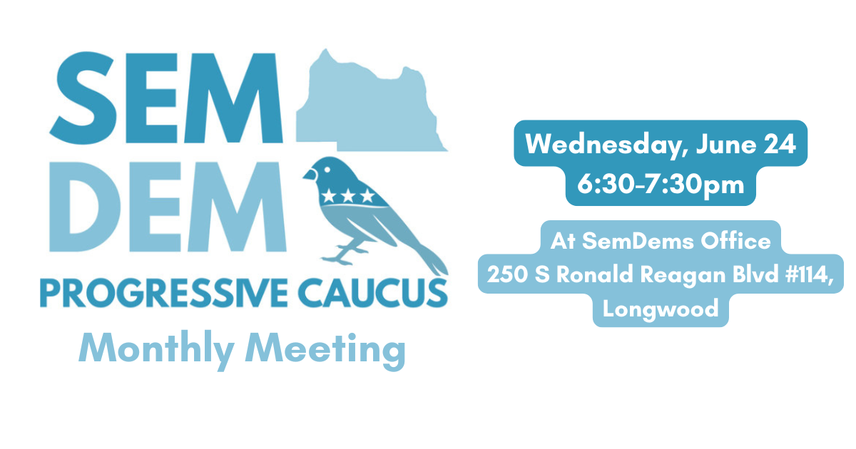 Seminole Progressives Monthly Meeting