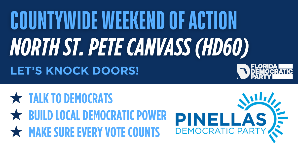 ST. PETE Canvass HD60 Weekend of Action