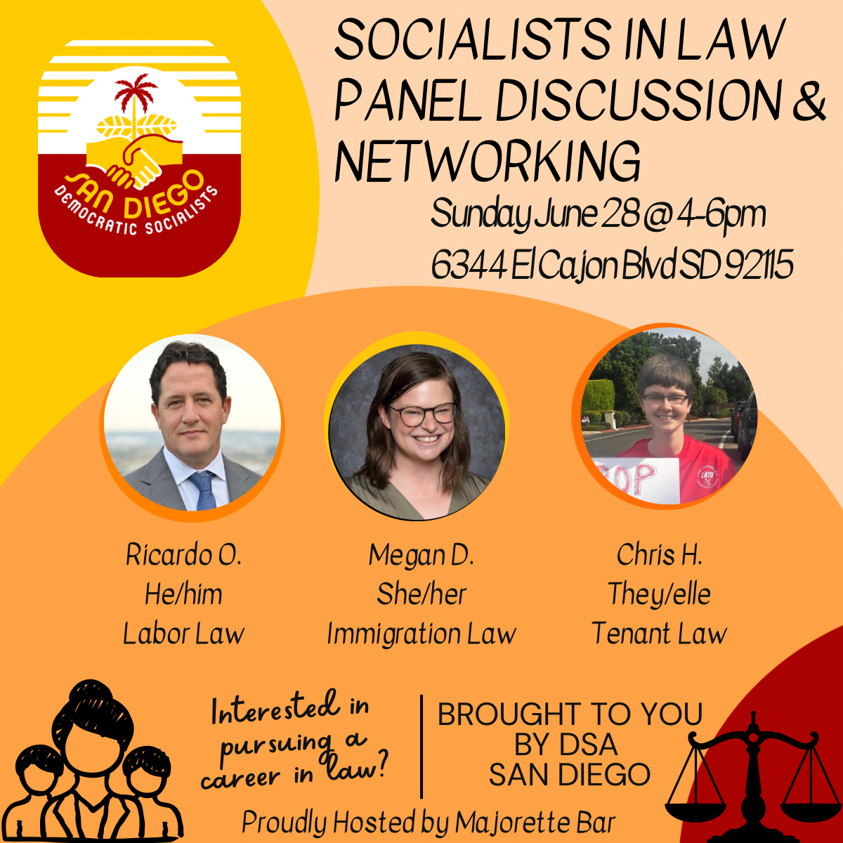Socialists in Law Panel + Networking