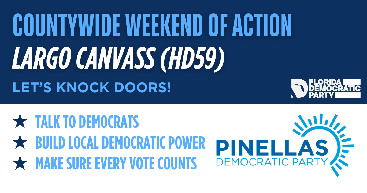 LARGO Canvass HD59 Weekend of Action