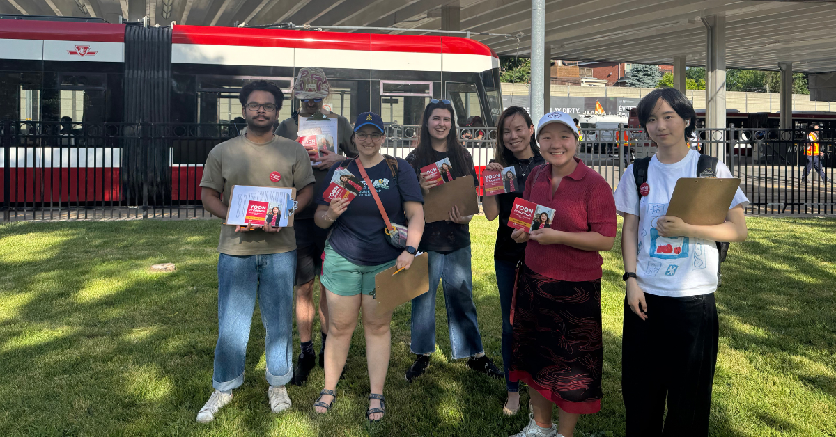 Canvass for Yoon - Friday