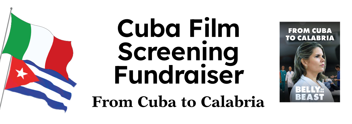 Cuba/Italy Film Screening Fundraiser & Social