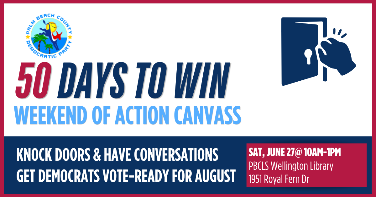 HD93 Canvass - Weekend of Action