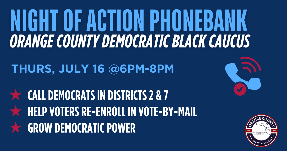 NOA Phonebank: OC Democratic Black Caucus 