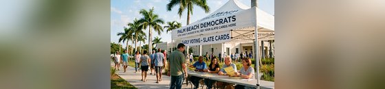 Jupiter Community Center Early Voting Poll Greeting- Pick Your Shifts from Aug 8-16