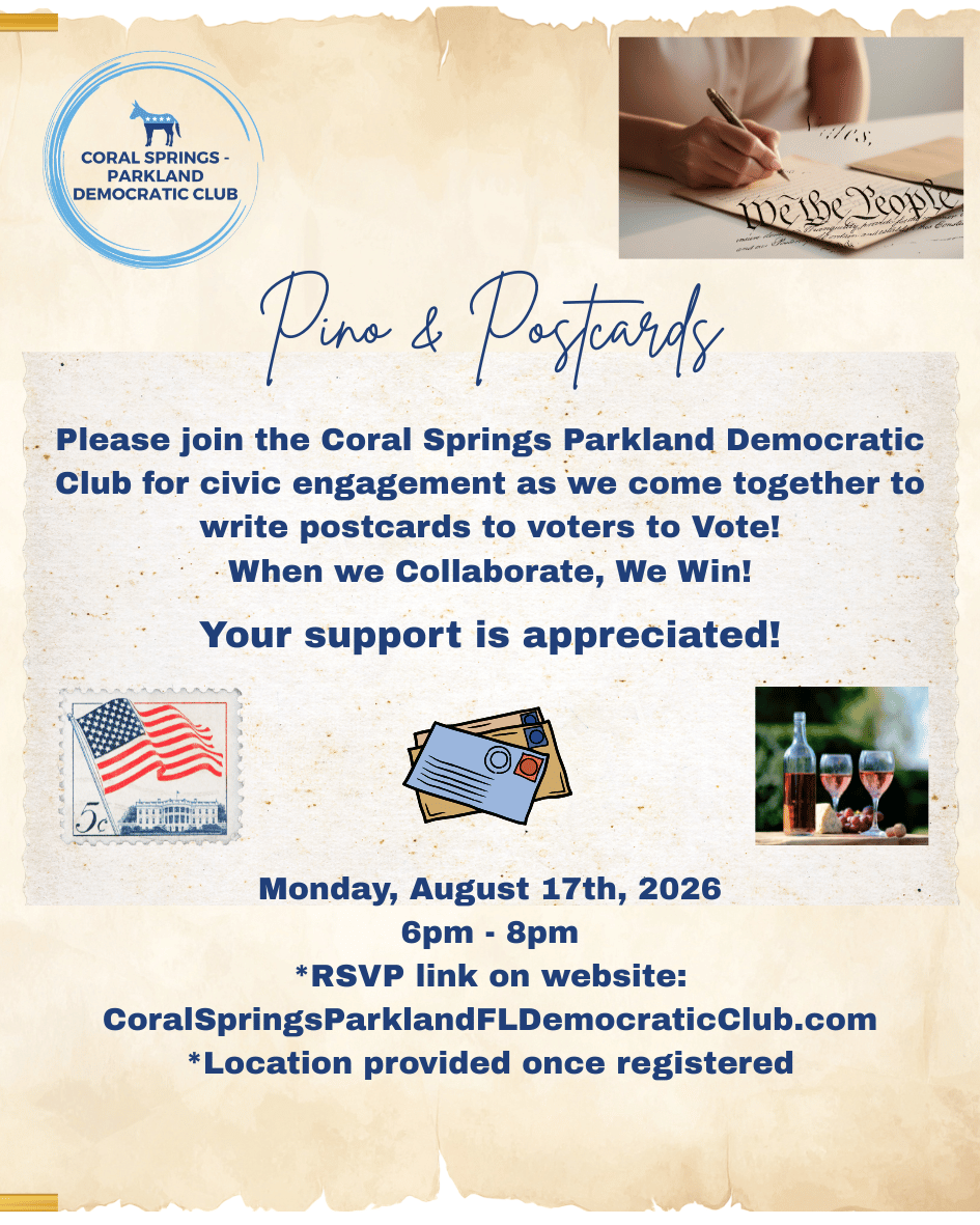 Pino & Postcards Writing Event