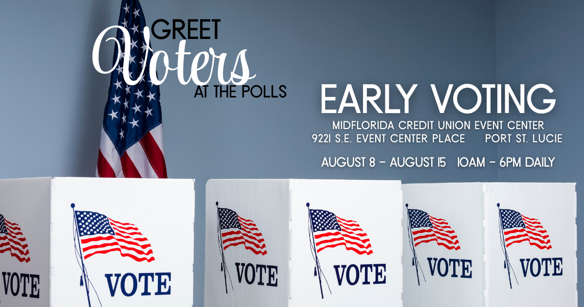 Early Voting Poll Greeters - MIDFLORIDA Credit Union Event Center