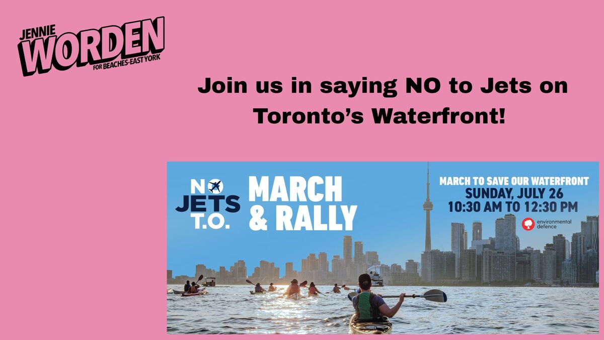 No Jets T.O. March and Rally 