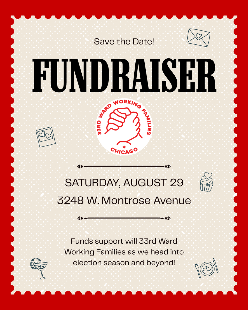 Fundraiser for 33rd Ward Working Families