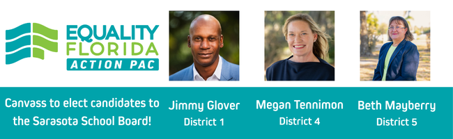 Join Equality Florida - Canvass for School Board Candidates