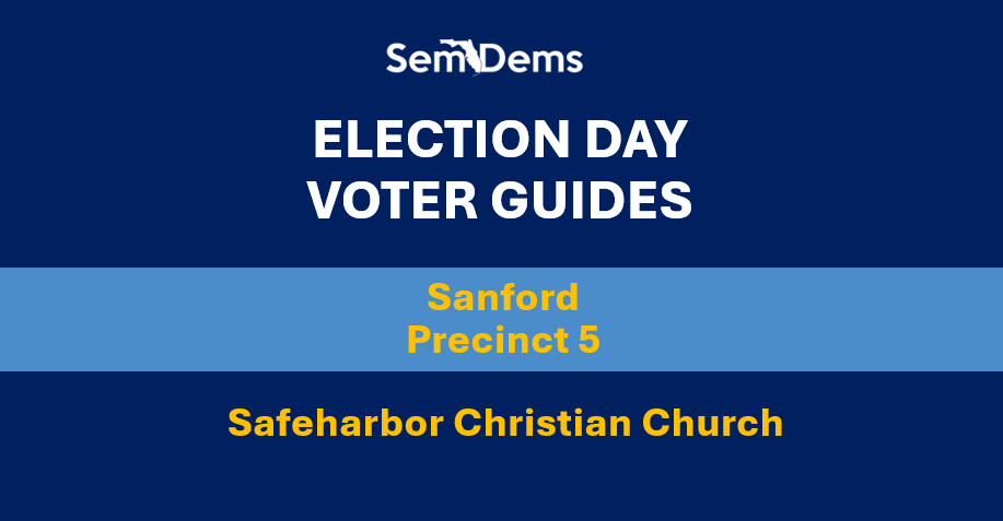 E-Day Voter Guides - Sanford (P5)