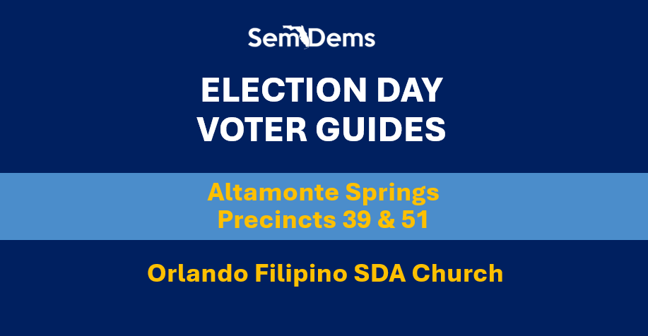 E-Day Voter Guides - Altamonte (P39/51)