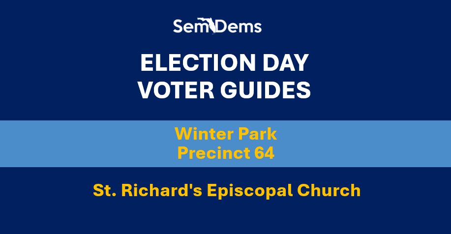 E-Day Voter Guides - Winter Park (P64)