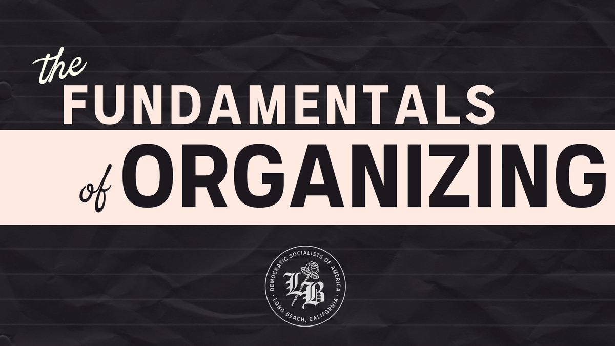 The Fundamentals of Organizing