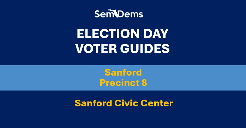 E-Day Voter Guides - Sanford (P8)