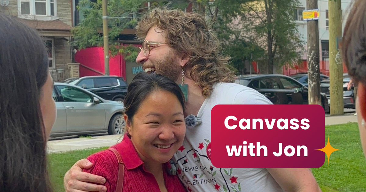 Canvass with Jon - Tuesday