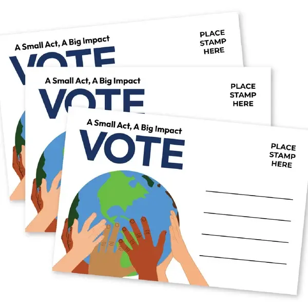 Postcarding for the Primary on August 18th