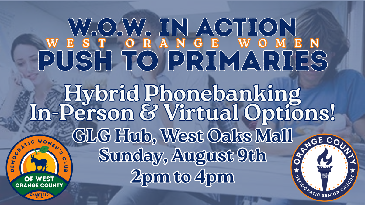 West Orange Hybrid Phonebank