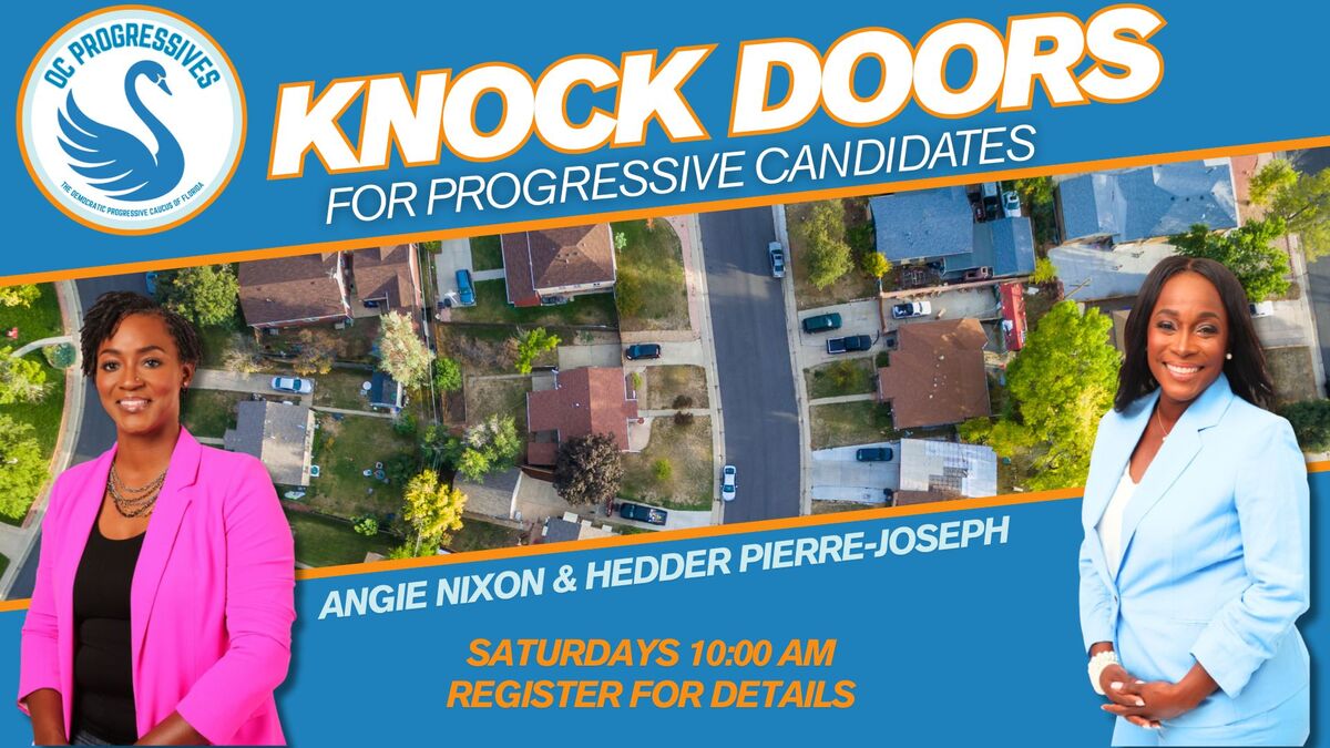 Knock on Doors for Progressive Candidates!