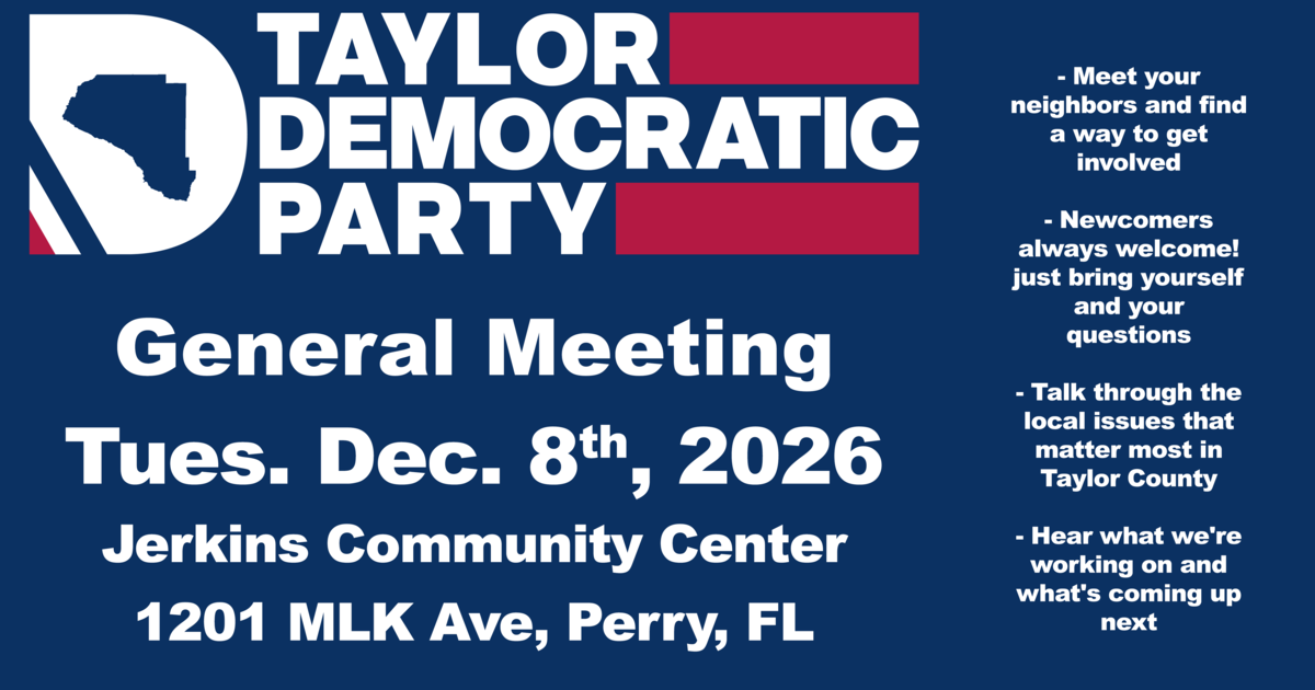 Taylor Democrats December Meeting