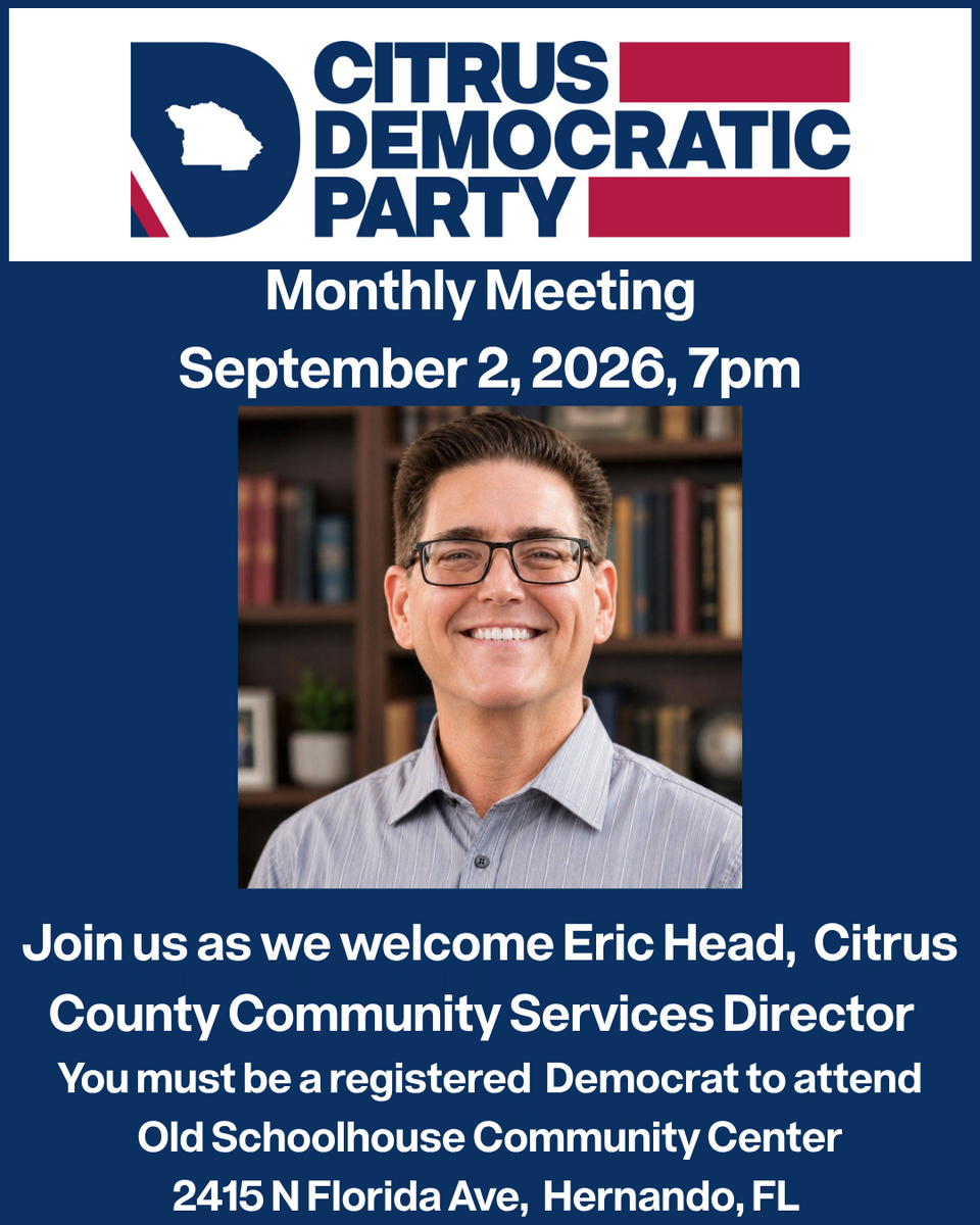 Citrus County Democrats Monthly Meeting