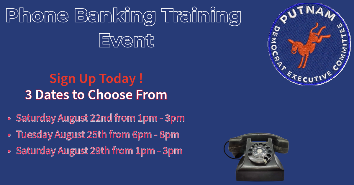 Phonebanking Training Event 1