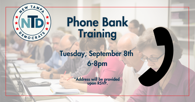 Phonebank Training - New Tampa Dems