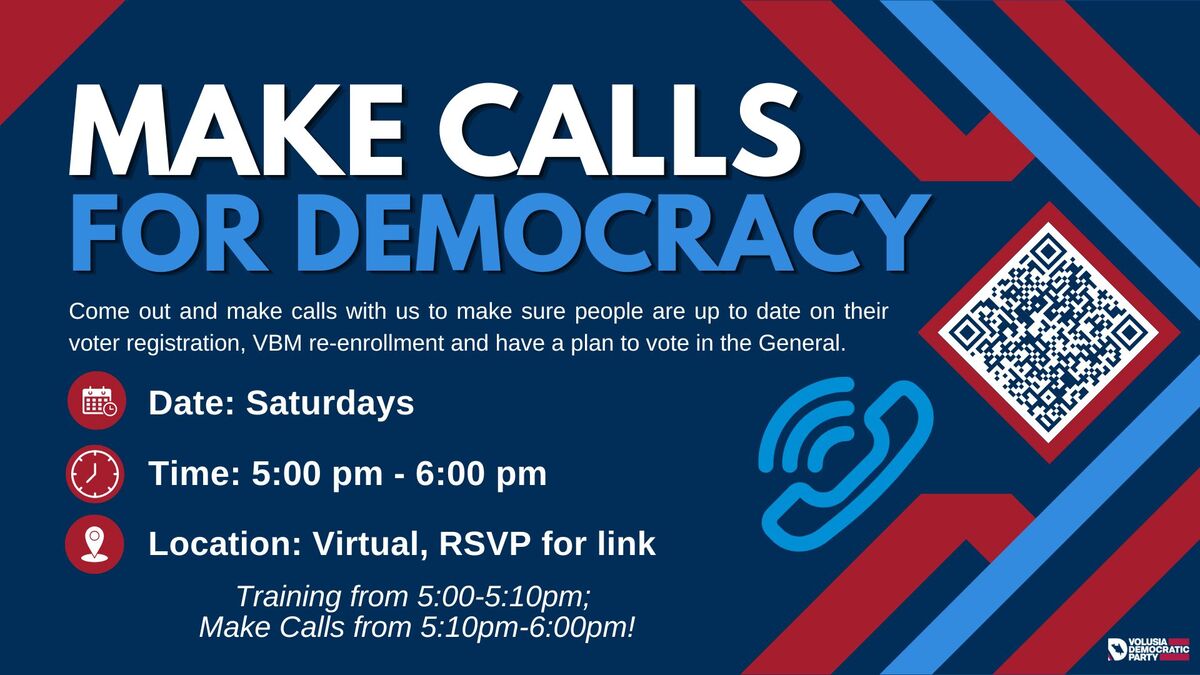 Make Calls for Democracy! (Virtual)