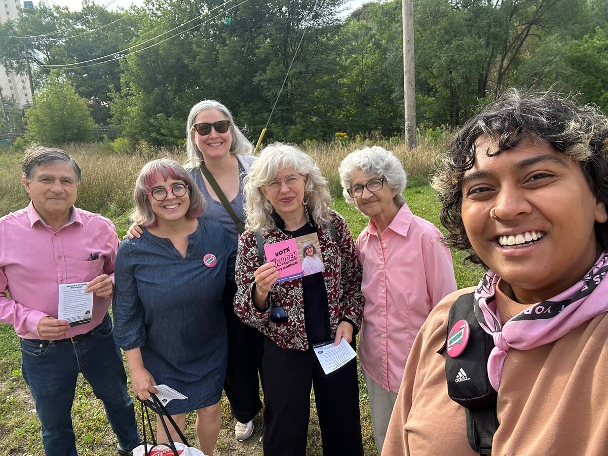 Transit Canvass with Team Jennie