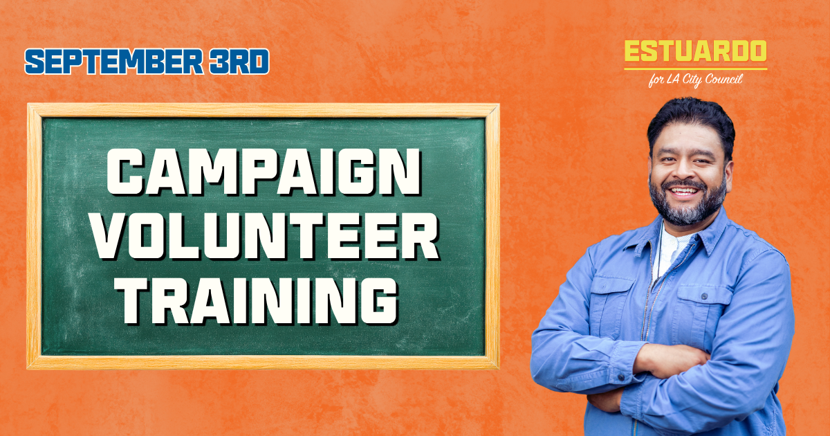 Campaign Volunteer Training 