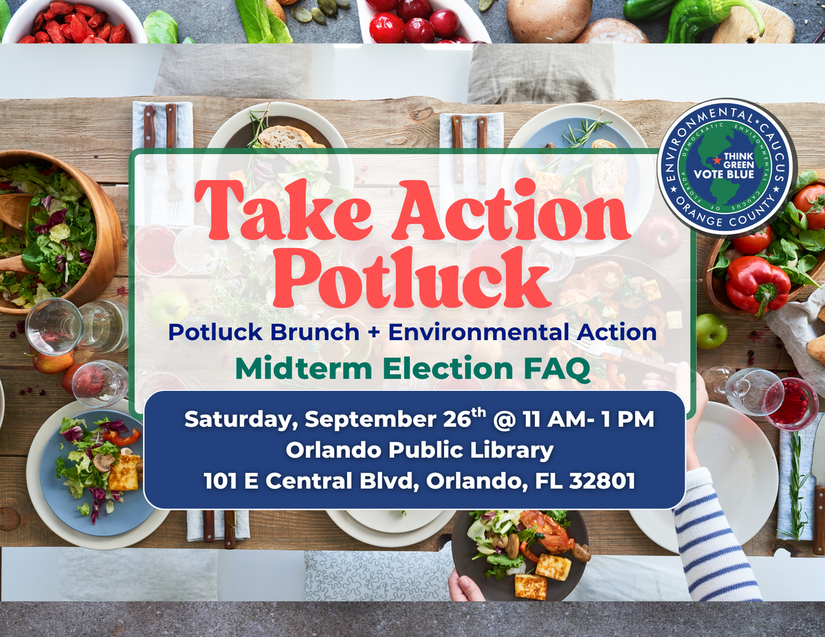 September Take Action Potluck - Midterm Election FAQ