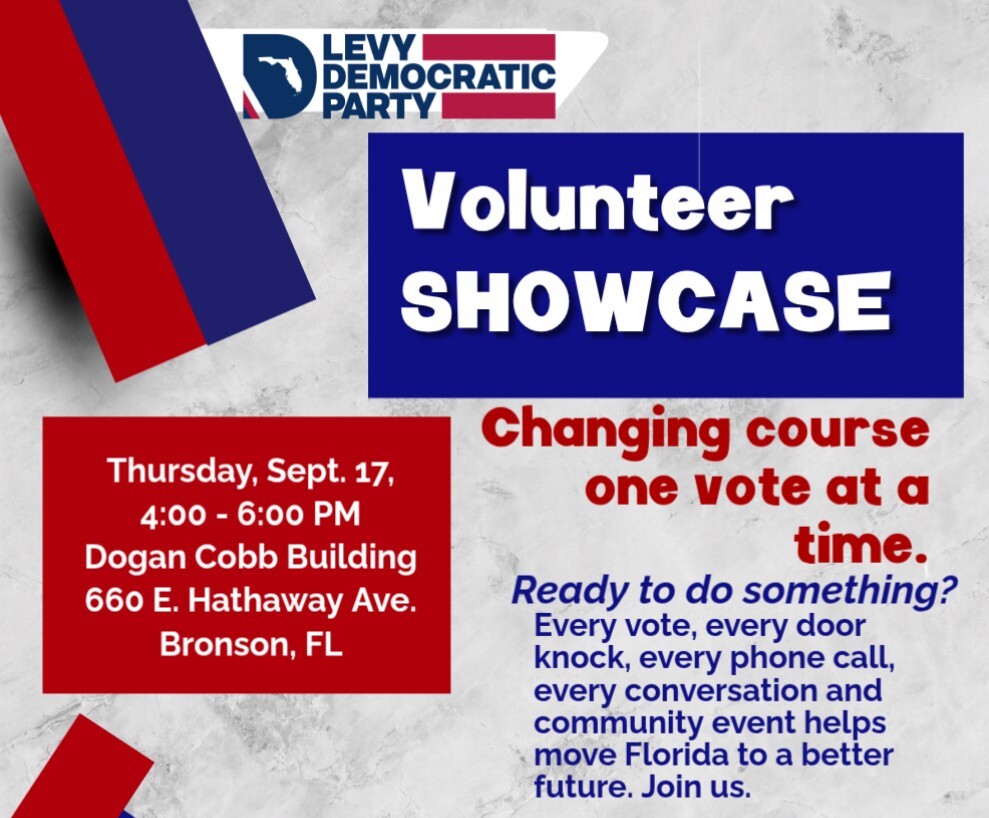 Levy Dems Volunteer Showcase