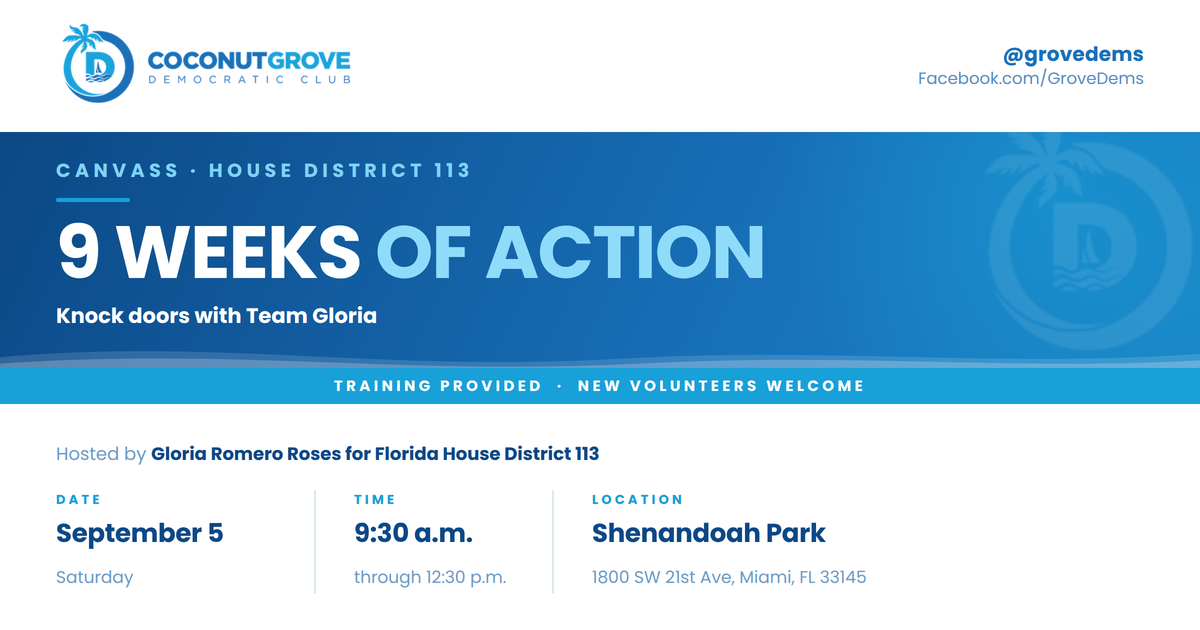 Day Of Action 1 - Canvass with Team Gloria