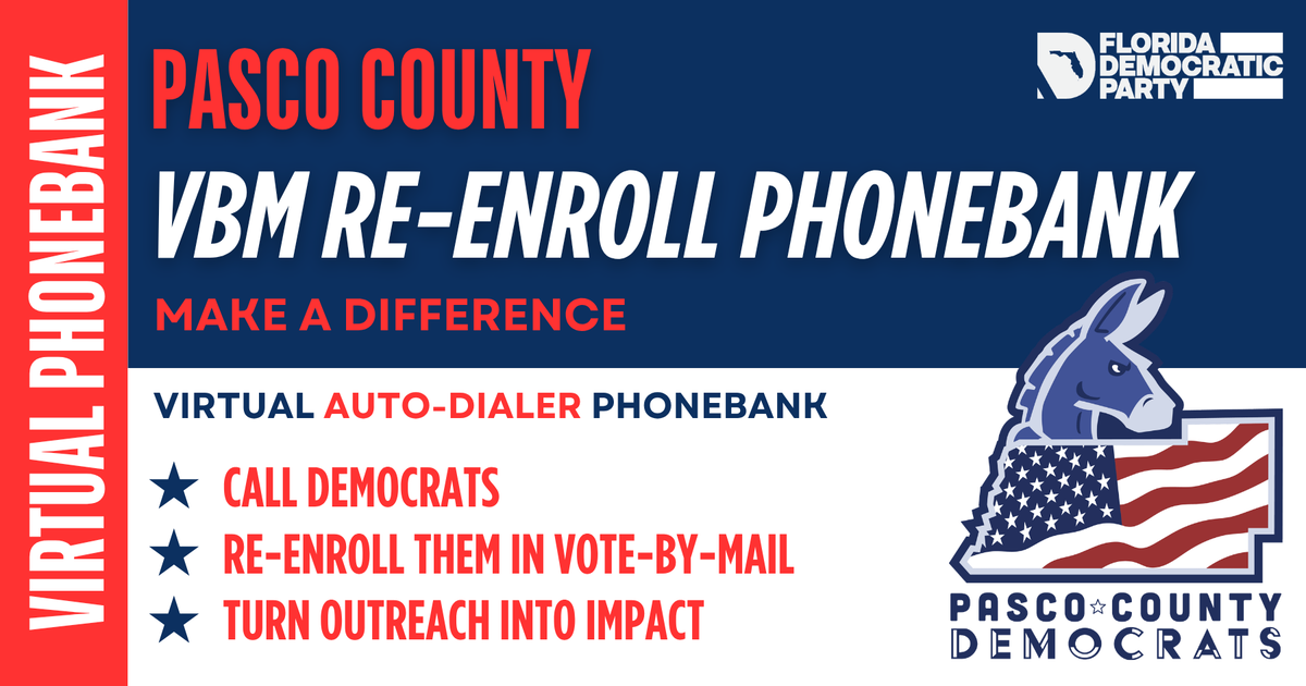 Pasco VBM Re-Enroll Phonebank