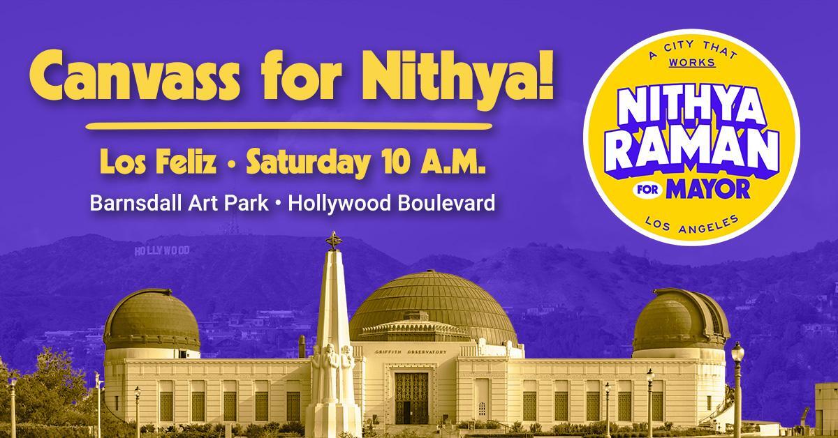 Los Feliz Canvass - Saturday 10AM