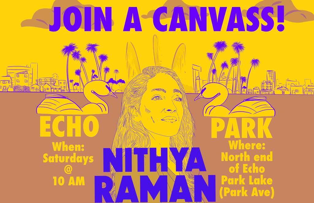Echo Park Canvass - Saturday 10AM