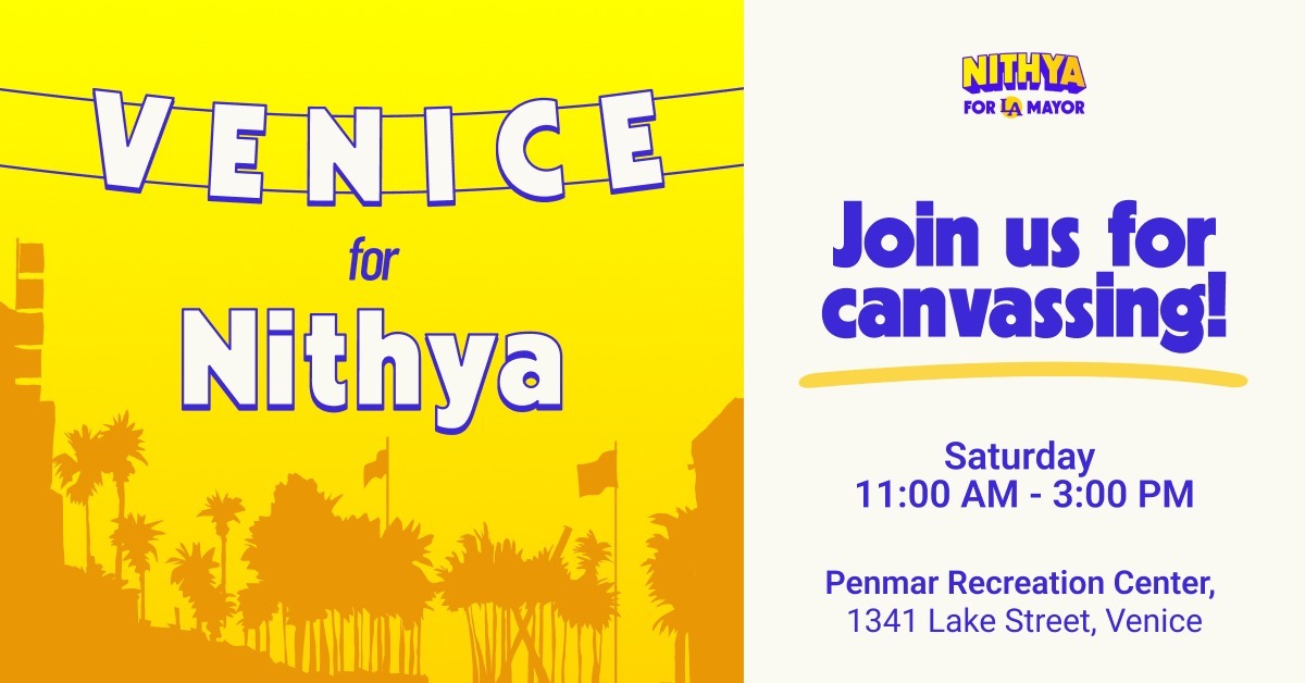 Venice Canvass - Saturday 11AM