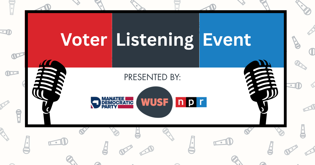 Voter Listening Event Co-sponsored with WUSF Media
